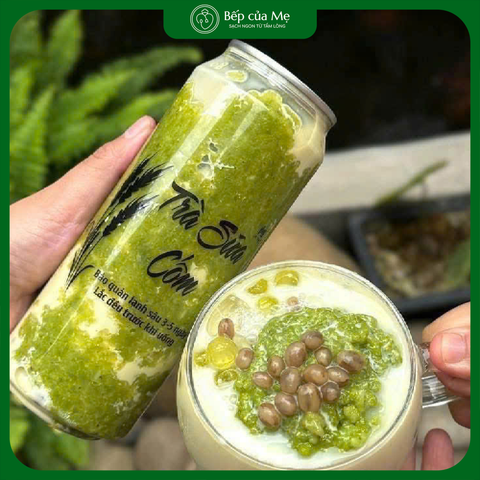  Trà sữa cốm 