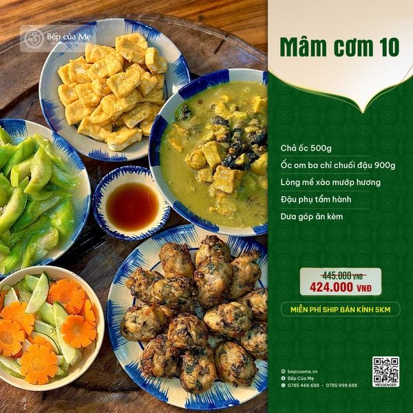  Combo Mâm Cơm 10 