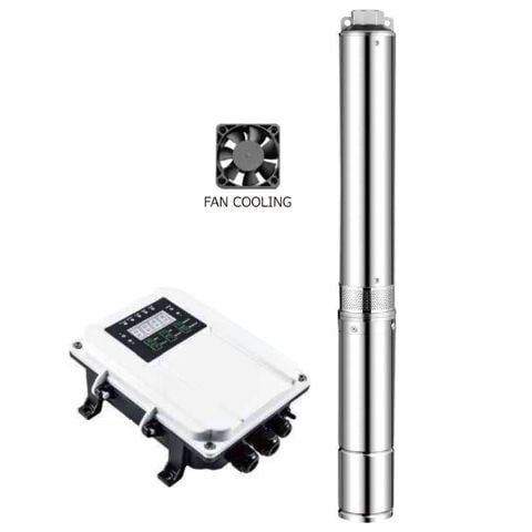  Bộ Bơm DC EverRun 5500W - Cánh Nhựa - Đẩy cao 100m 