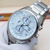 A - ( GIÁ RẺ ) Citizen Eco-Drive AT8260-85A Chronograph Radio Controlled Perpetual Calendar World Time - Đồng Hồ Nam