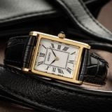 A - ( GIÁ RẺ ) Seiko Tank Quartz SWR108P1 Sapphire - Đồng Hồ Nữ