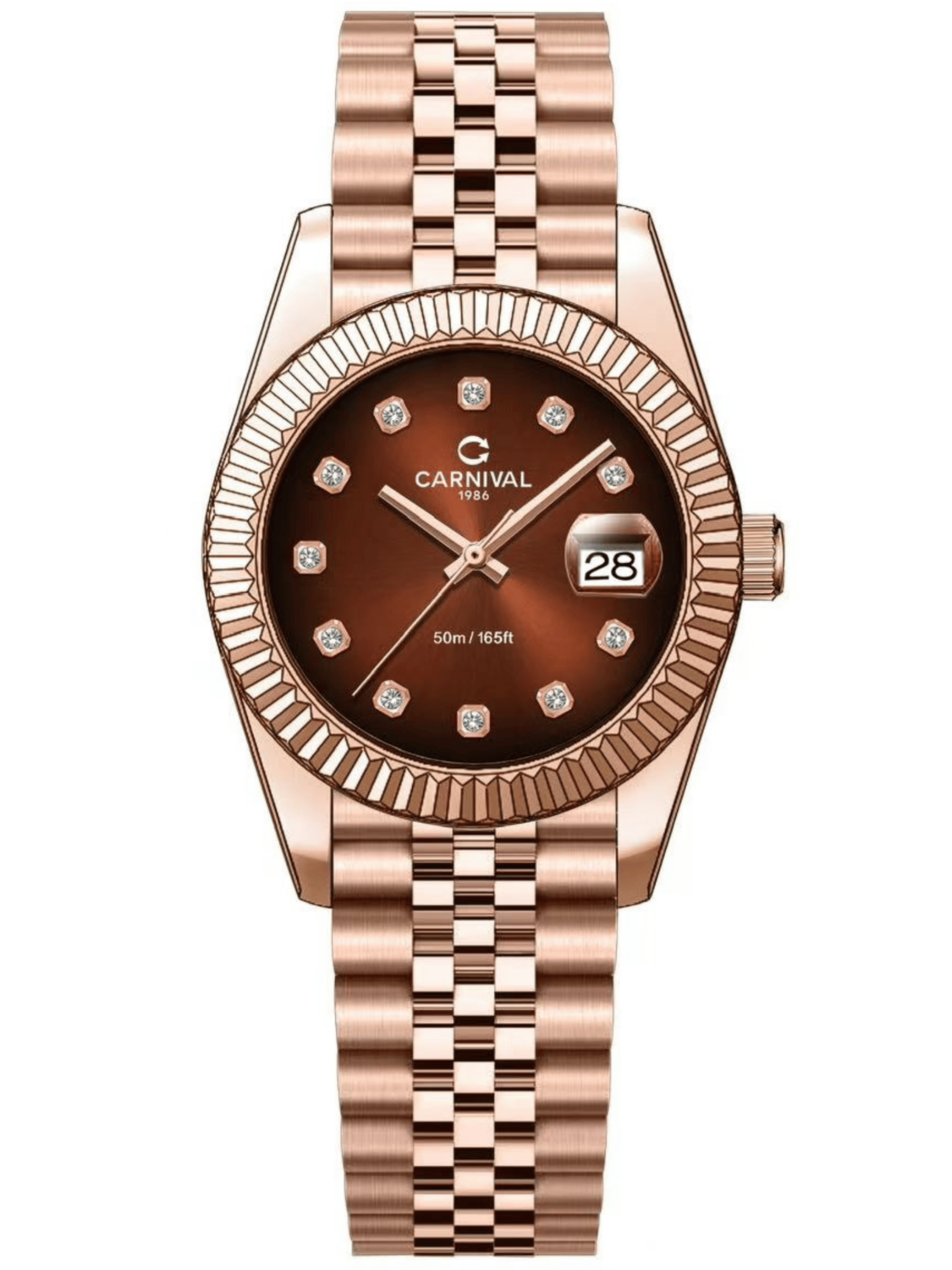 Carnival 8250L レディース 31mm Carnival Quartz 8250L-VH-N ( 8250L ) - Đồng Hồ Nữ – PhongWatch