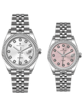 Z - Alexander Ferros Quartz 8392S/02 ( Đồng Hồ Nam ) - 8222S/16 ( Đồng Hồ Nữ ) - Đồng Hồ Cặp