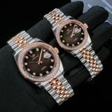 ( GIÁ TỐT ) ĐỒNG HỒ CẶP ALEXANDER FERROS Automatic 8201D/01 / 8021D/01