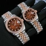 ( GIÁ TỐT ) ĐỒNG HỒ CẶP ALEXANDER FERROS Automatic 8201D/08 / 8021D/08