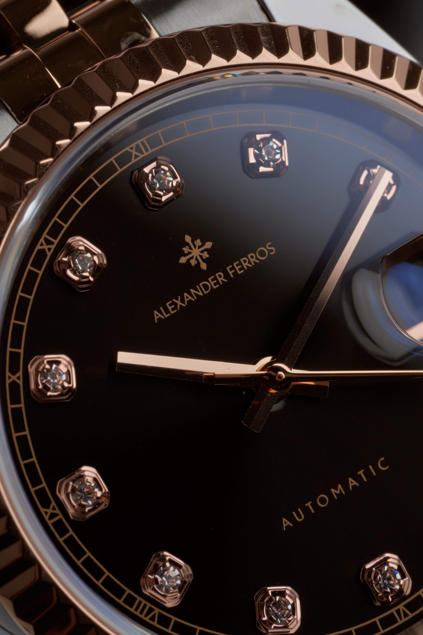 GIÁ TỐT NHẤT ] ALEXANDER FERROS Automatic 8232D/01 38mm- Đồng Hồ