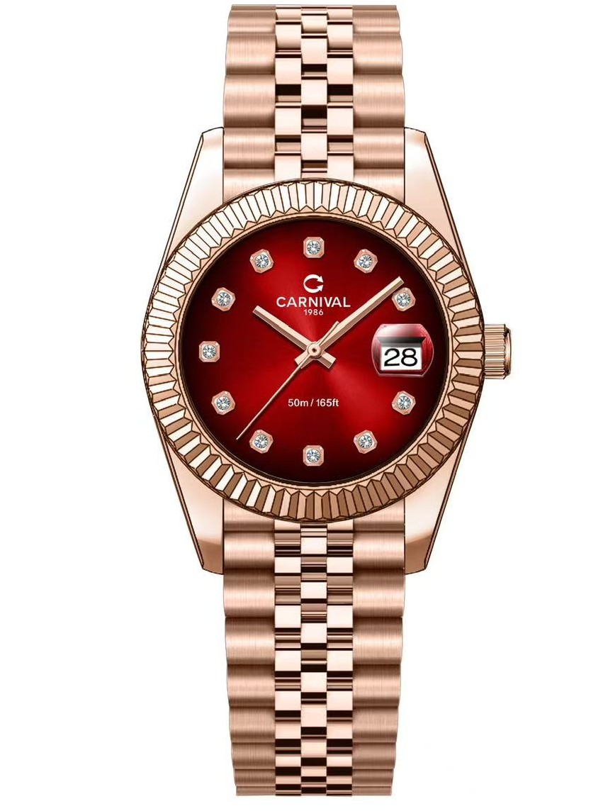 Carnival Quartz 8250L-VH-DO ( 8250L ) - Đồng Hồ Nữ – PhongWatch