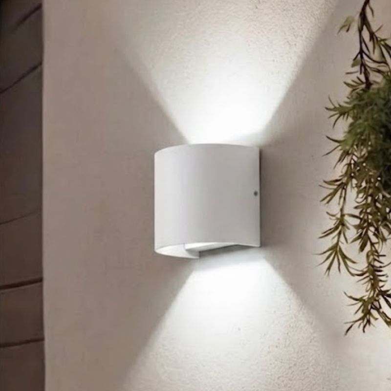 Đèn tường Led hiện đại ngoài trời, hắt 2 đầu, thiết kế nghệ thuật VNT-321