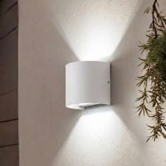 Đèn tường Led hiện đại ngoài trời, hắt 2 đầu, thiết kế nghệ thuật VNT-321