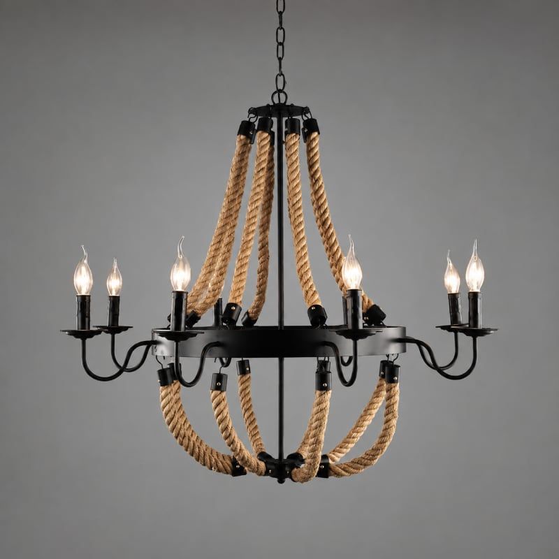Đèn thả sắt phong cách cơ khí TDC-103