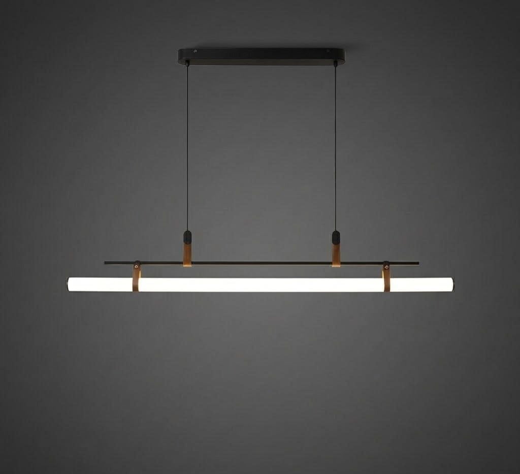 Đèn chùm hiện đại -  thiết kế thả ngang, ống led nghệ thuật DC-418