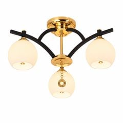 Đèn chùm hiện đại, thiết kế chao thủy tinh thanh lịch DC-2106