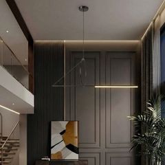 Đèn chùm hiện đại -  thiết kế thả ngang, phong cách tối giản DC-416