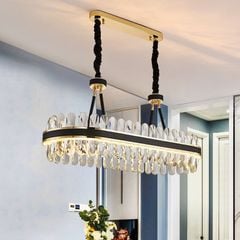 Đèn chùm phale, thiết kế thả ngang, thẻ phale K9 cao cấp DC-1190