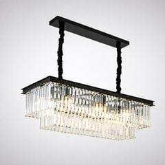 Đèn chùm phale, thiết kế thả ngang, thẻ phale trắng DC-1033