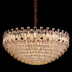 Đèn chùm thiết kế pha lê hiện đại dáng tròn DC-2431
