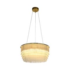 Đèn chùm thiết kế pha lê hiện đại dáng tròn DC-2455