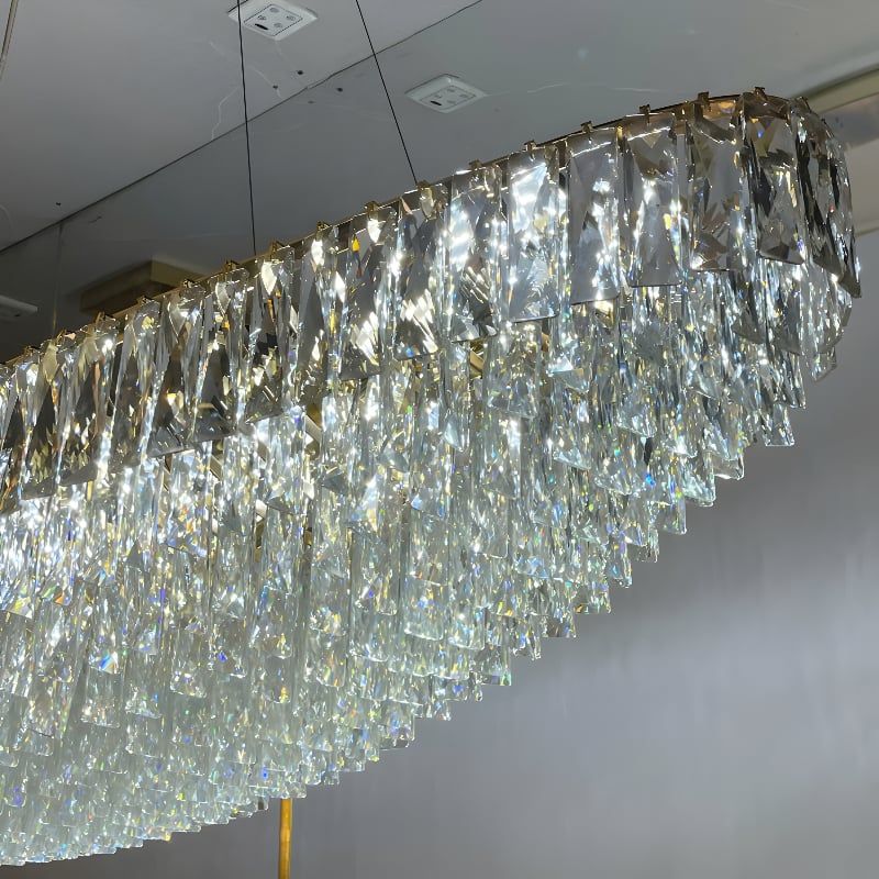 Đèn chùm thiết kế pha lê hiện đại DC-2419