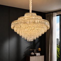 Đèn chùm thiết kế pha lê hiện đại DC-2434