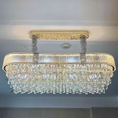 Đèn chùm thiết kế pha lê hiện đại thả ngang DC-2429