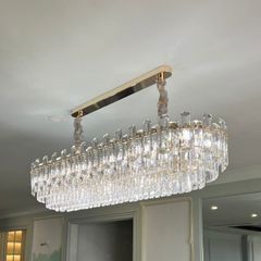 Đèn chùm thiết kế pha lê hiện đại thả ngang DC-2430