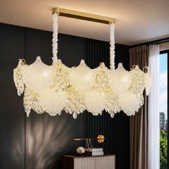 Đèn chùm thiết kế pha lê hiện đại thả ngang DC-2443