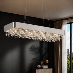Đèn chùm thiết kế pha lê hiện đại thả ngang DC-2460