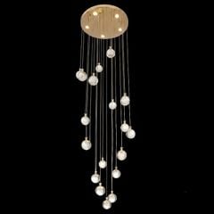 Đèn chùm thông tầng - sảnh phale thiết kế hiện đại hình quả cầu DTT-163