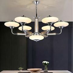 Đèn gắn trần phòng khách-bàn ăn, kiểu Bắc Âu, Led hiện đại DC2034