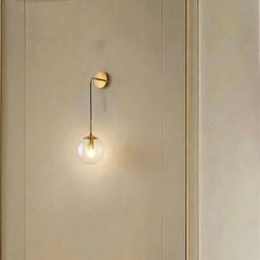 Đèn gắn tường decor, chao thủy tinh treo nghệ thuật VDC-528