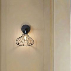 Đèn gắn tường decor giá rẻ, thiết kế lồng sắt VDC-543