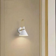 Đèn gắn tường decor, thiết kế chụp sắt cụp hiện đại VDC-522