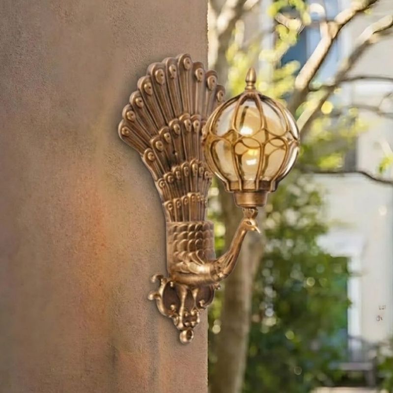 Đèn gắn tường ngoài trời, thiết kế cổ điển VNT-554