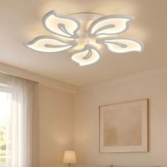 Đèn ốp trần hiện đại, thiết kế bông hoa nghệ thuật OT-064