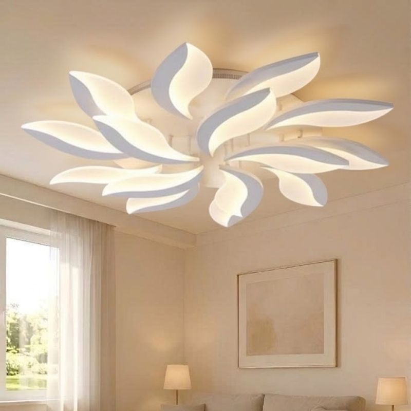 Đèn ốp trần hiện đại, thiết kế hình bông hoa  OT-053