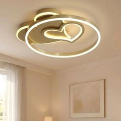 Đèn ốp trần hiện đại, thiết kế hình trái tim OT-030