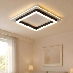 Đèn ốp trần hiện đại, thiết kế  ô vuông đơn giản OT-081