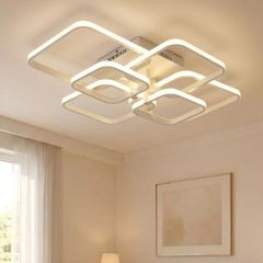 Đèn ốp trần hiện đại, thiết kế ô vuông ghép nghệ thuật OT-065