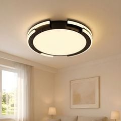 Đèn ốp trần tròn, mika hiện đại OT-011