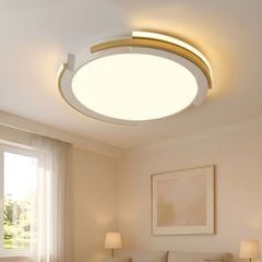 Đèn ốp trần tròn, mika hiện đại OT-011