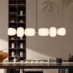 Đèn thả bàn ăn hiện đại - thiết kế chao thủy tinh nghệ thuật SBA-75