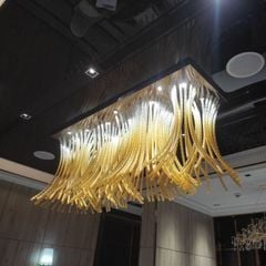 Đèn thả bó lúa thủy tinh nghệ thuật DTK-20