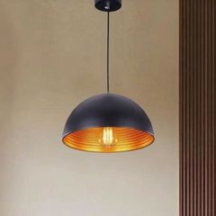 Đèn thả chụp lồng vàng TDC-34