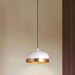 Đèn thả chụp sắt hình nón lồng vàng TDC-41
