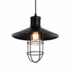 Đèn thả chụp sắt phối chao thủy tinh TDC-13