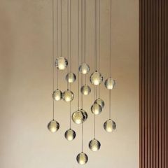 Đèn thả decor - cầu phale giọt nước TDC-32
