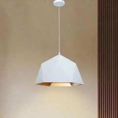 Đèn thả decor - chụp sắt lồng vàng TDC-175