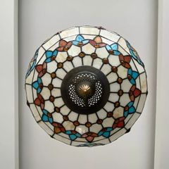 Đèn thả decor - phong cách Tiffany - thủy tinh màu cao cấp TDC-11