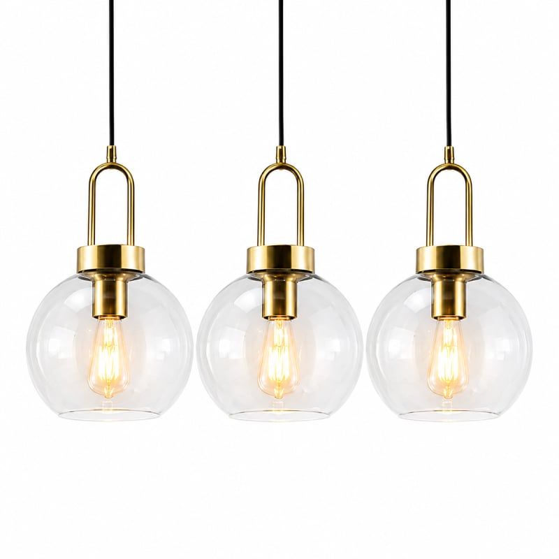 Đèn thả decor - quả cầu thủy tinh thiết kế TDC-703