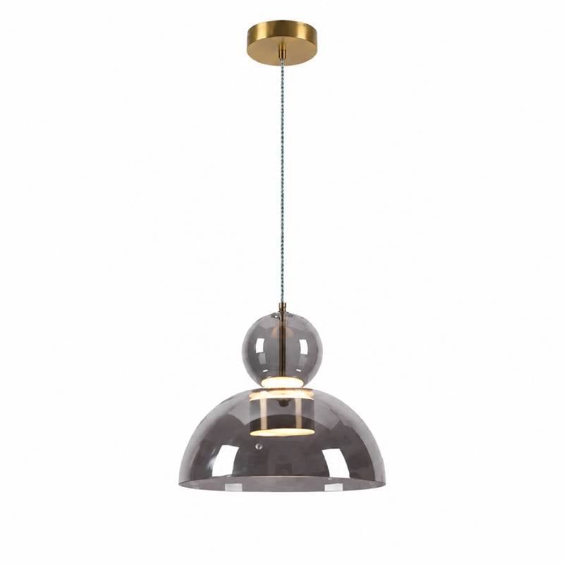 Đèn thả Decor - Thiết kế chao thủy tinh bán nguyệt TDC-364